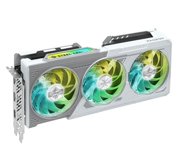 ASROCK Radeon RX 9060 XT Steel Legend OC 16GB GDDR6 RX9060XT SL 16GO - 1339810 - zdjęcie 4